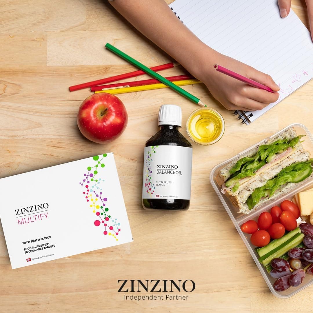 Brain health illustration beside omega-3 dropper